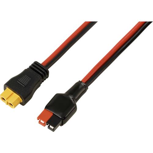 30 A Akkuanschluss an XT60-Kabel 0,5 m TC-13619312 Schwarz, Rot TRU COMPONENTS Inhalt: 1 St.