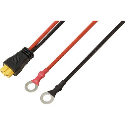 Ringkabelschuh zum XT60-Anschlusskabel 1 m TC-13619320 Schwarz, Rot TRU COMPONENTS Inhalt: 1 St.-0
