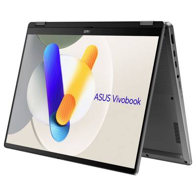Asus Notebook 35.6 cm (14 Zoll) WUXGA Intel® Core™ Ultra 5 226V 16 GB RAM 512 GB SSD Deutsch, QWERTZ Grau 90NB14Y1-M0035-3