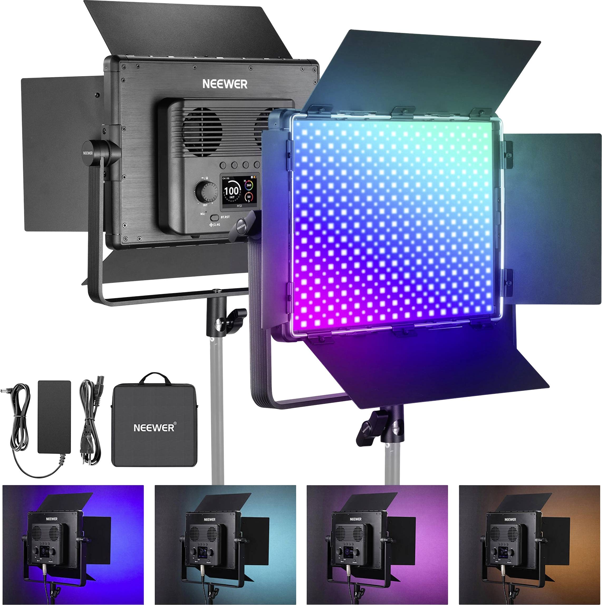 Neewer PL60C LED Videoleuchte