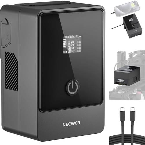 Neewer PS099E V-Mount Lithium Akku Kamera-Akku 14.54 V 6800 mAh