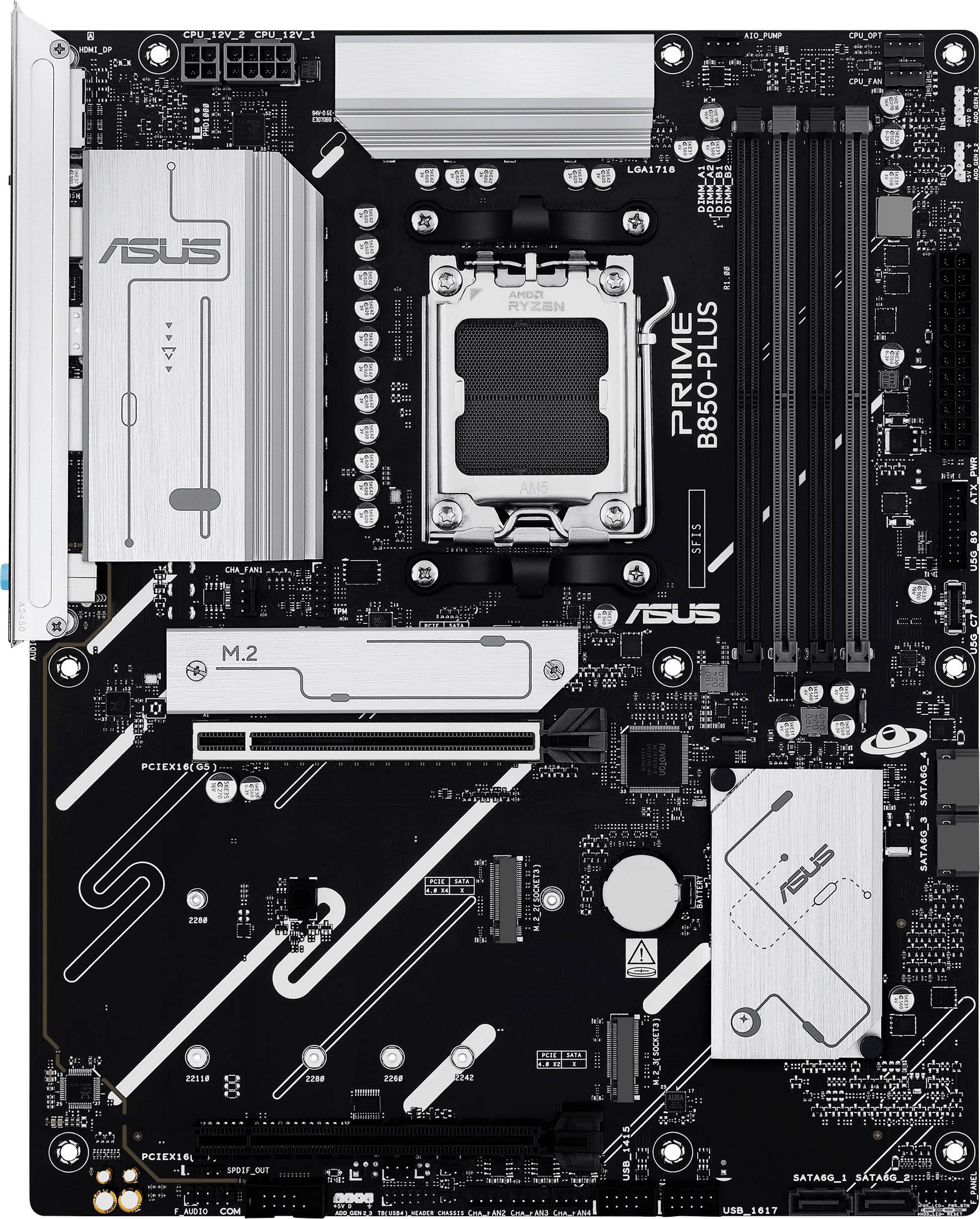 Asus 90MB1LC0-M0EAYC Mainboard Sockel (PC) AMD® AM5 Formfaktor (Details) ATX-0