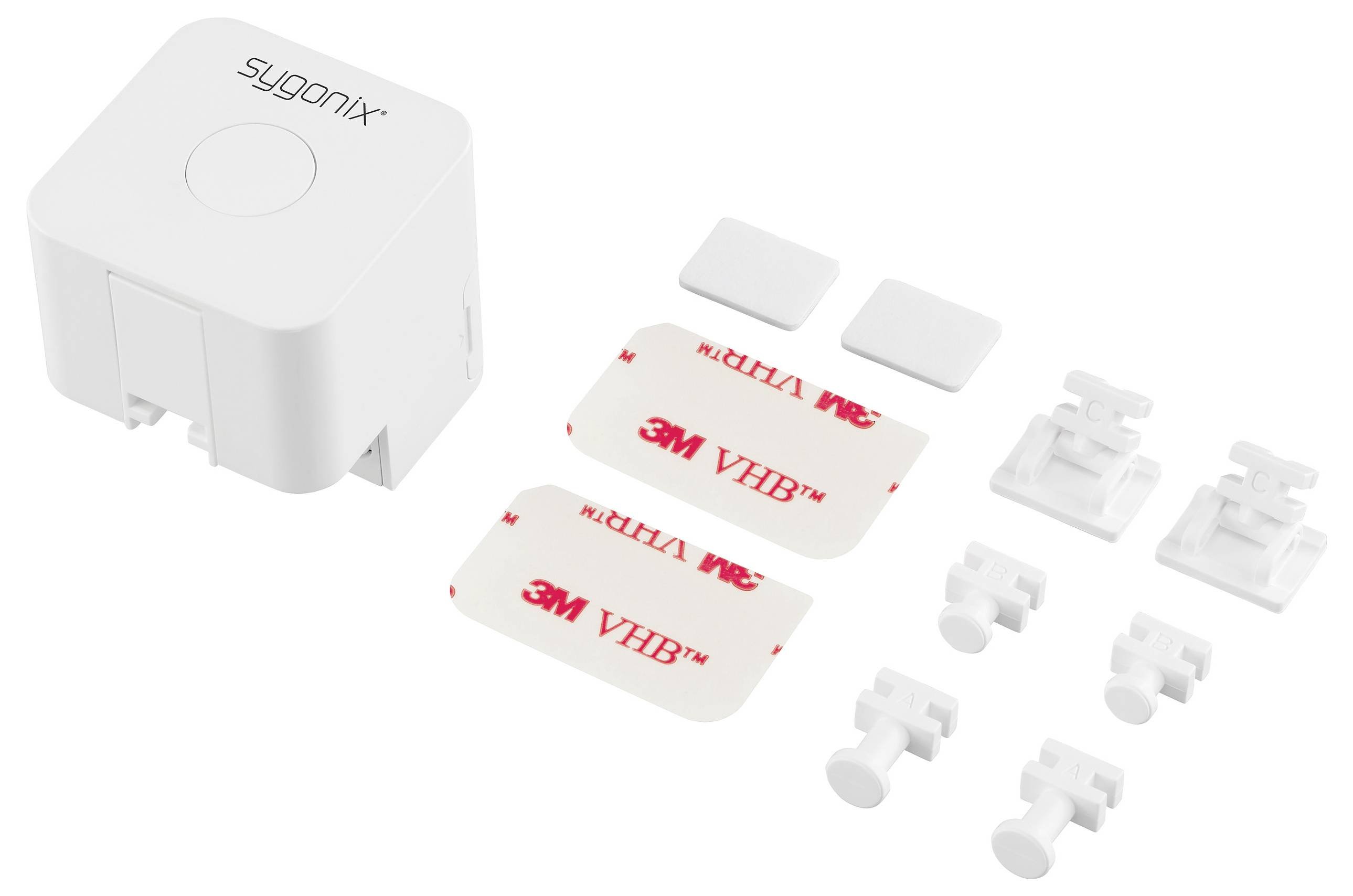 Sygonix SY-6811314 Schalt-Controller Weiß Smart Pusher-6