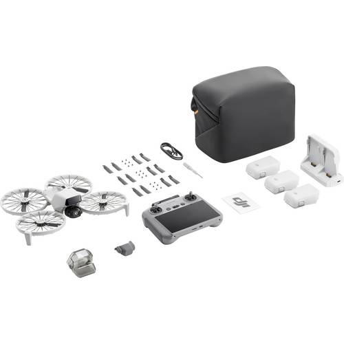 DJI Flip Fly More Combo (DJI RC 2) Quadrocopter 100% RtR Kameraflug Schwarz, Weiß