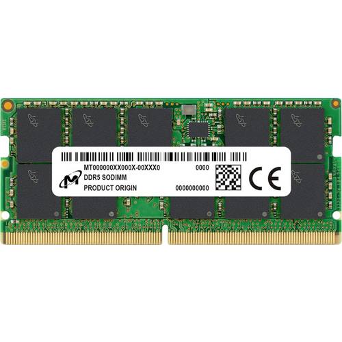 Thumbnail - Crucial Micron - DDR5 - Modul - 32 GB - SO DIMM Server-Arbeitsspeicher DDR5 32 GB 1 x 32 GB ECC 5600 MHz 262pin SO-DIMM ...
