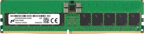 Crucial Micron RDIMM 32GB DDR5 2Rx8 CL52 Server-Arbeitsspeicher DDR5 32 GB 1 x 32 GB ECC 6400 MHz 288pin DIMM CL52 MTC20F2085S1RC64BR