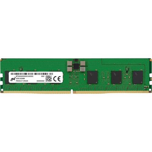 Thumbnail - Crucial Micron - DDR5 - Modul - 16 GB - DIMM 288 Server-Arbeitsspeicher DDR5 16 GB 1 x 16 GB ECC 6400 MHz 288pin DIMM CL...