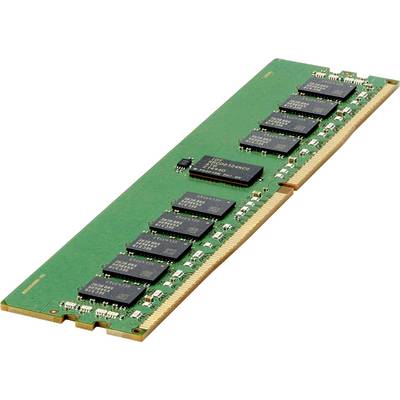 Ein Speicherchip (RAM) mit schwarzen DRAM-Modulen auf einer grünen Leiterplatte, häufig verwendet in Computern zur temporären Datenverarbeitung.