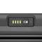 Batteriestatusanzeige mit drei von vier leuchtenden Balken neben dem Batteriesymbol. Zeigt etwa 75 % Ladung.