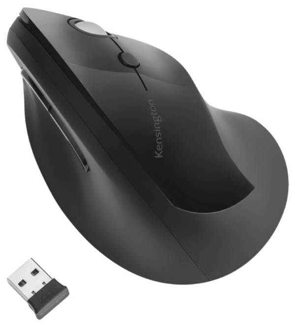 Kensington   Maus     Schwarz 6 Tasten