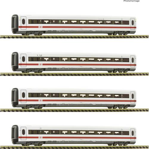 Thumbnail - Fleischmann 7760004 N 4-tlg.-Set: Ergänzungswagen zum ICE 2 (BR 402) der DB AG