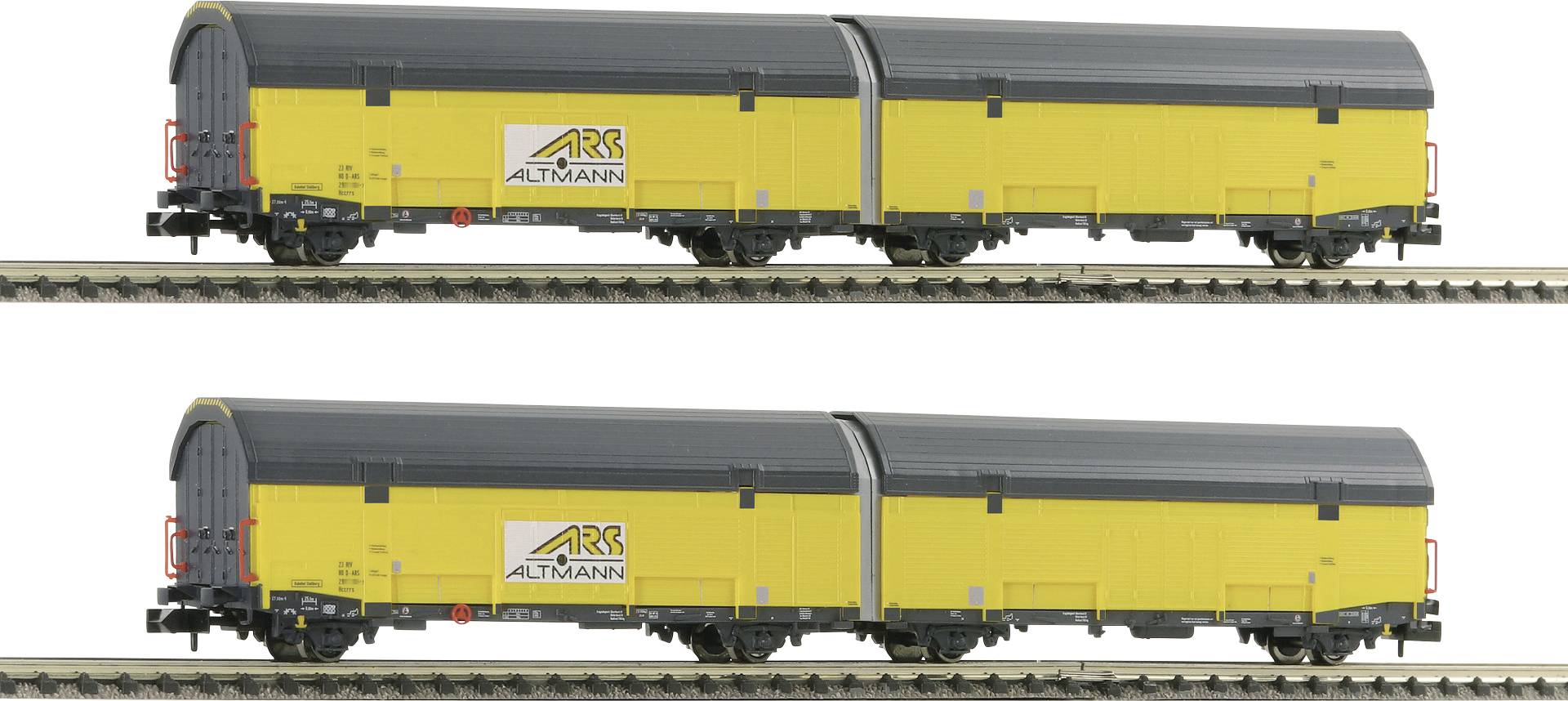 Fleischmann 6660111 N 2er-Set 1: Autotransport der ARS Altmann