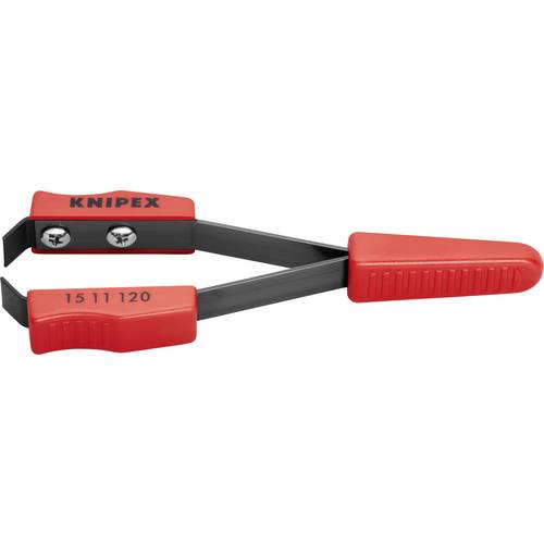 Knipex Lackabziehpinzette 120mm fuer Draehte 0,6mm 15 11 120 Abisolierwerkzeug