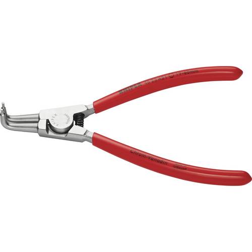 KNIPEX 46 23 A21 Sicherungsringzange für Außenringe auf Wellen mit Kunststoff überzogen verchromt 170 mm