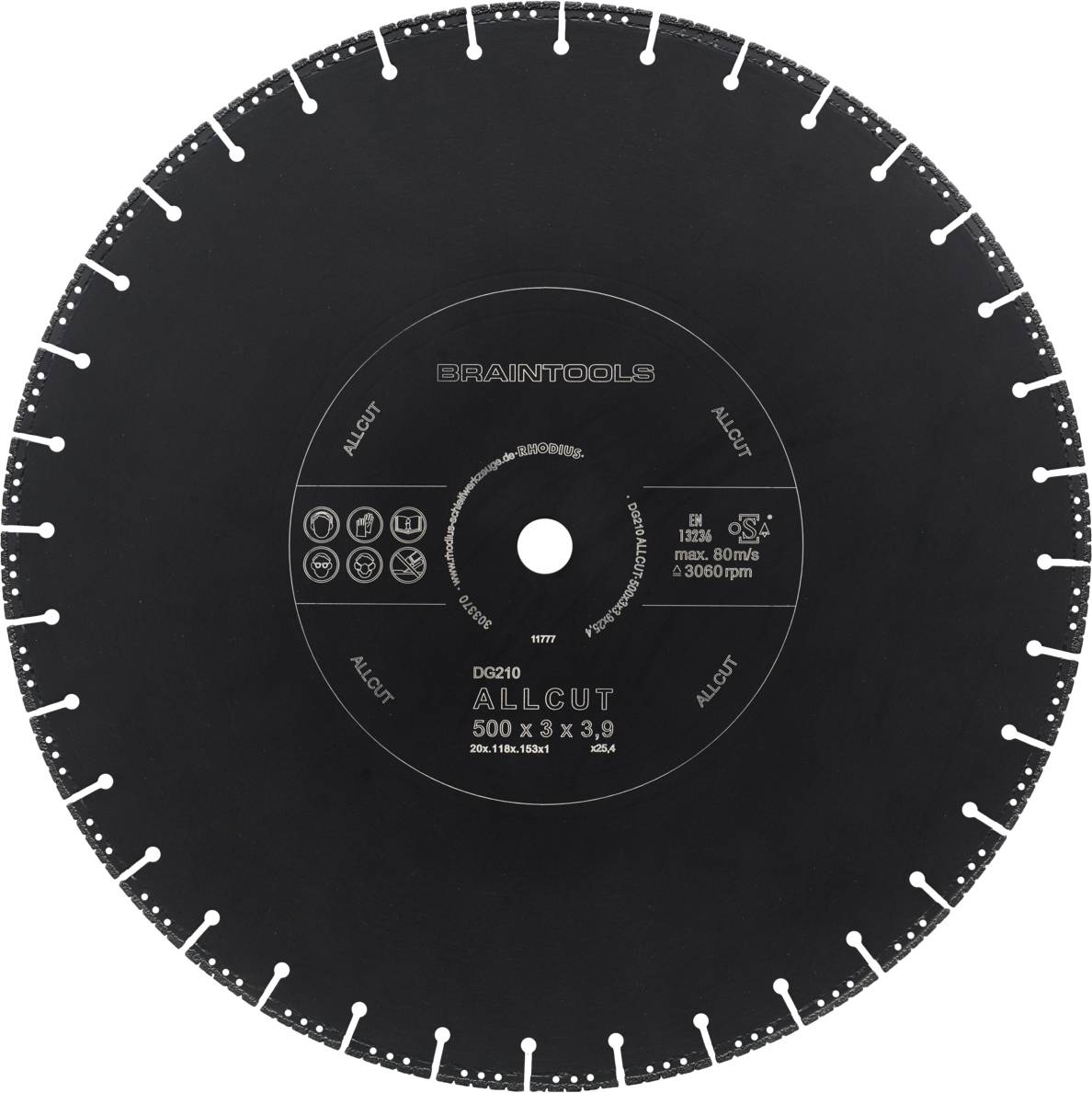 Rhodius DG210 ALLCUT 303370 Diamanttrennscheibe 1 St.