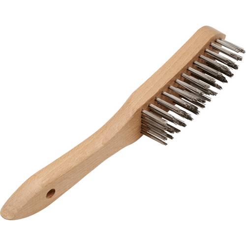 Rhodius RHODIUS EHBG, 12 Stück Handbürste 5 Reihen mm, gerade, TOPline, für Edelstahl, Stahl EHBG 353152 12 St.