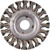 Rhodius RHODIUS ERBZ, 10 Stück Rundbürste 115 x 12 x 23 x 22,23 mm, gezopft, TOPline, Made in Germany, für Edelstahl, Stahl ERBZ 353081 10 St.