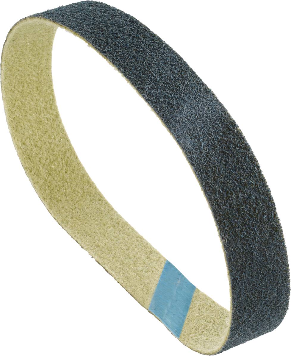 Rhodius 307052 RHODIUS ESB V, 20 Stück Schleifband Vlies 40 x 760 mm, very fine, PROline, für Edelstahl, Stahl, NE-Metal...