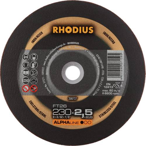 Thumbnail - Rhodius FT26 208727 Trennscheiben-Set 25 St. Edelstahl, Stahl