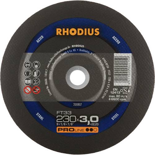 Thumbnail - Rhodius FT33 200807 Trennscheiben-Set 25 St. Stahl