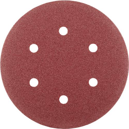 Rhodius 305636 RHODIUS KERR V B, 50 Stück Klettscheibe 150 mm, Form CK 00, Korn 80, PROline, Made in Germany, für Edelst...