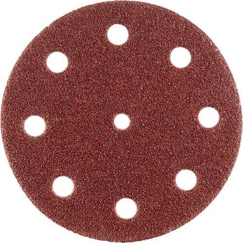 Thumbnail - Rhodius 305606 RHODIUS KERR V F, 50 Stück Klettscheibe 125 mm, Form CK 00, Korn 40, PROline, Made in Germany, für Edelst...