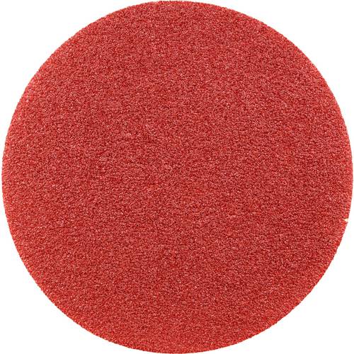 Rhodius 304562 RHODIUS KGK V, 50 Stück Klettscheibe 125 mm, Form CK 00, Korn 120, TOPline, Made in Germany, für Edelstah...