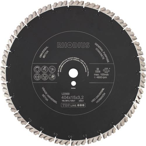 Rhodius LD300 304544 Diamanttrennscheibe 1 St. Beton