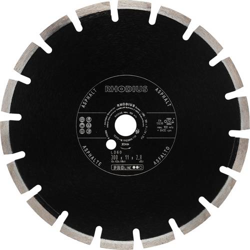 Thumbnail - Rhodius LD60 303494 Diamanttrennscheibe 1 St. Asphalt