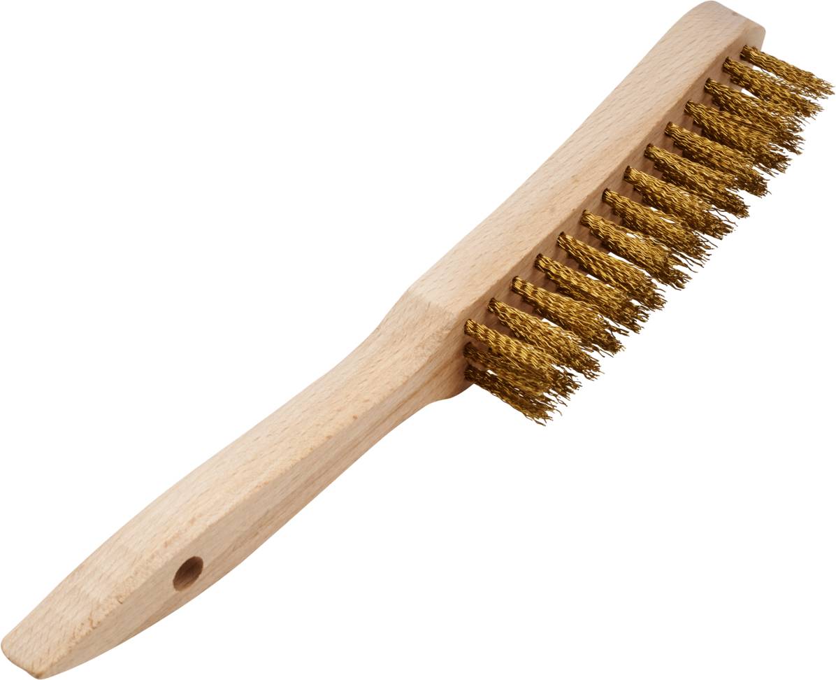 Thumbnail - Rhodius RHODIUS MHBW, 12 Stück Handbürste 3 Reihen mm, gewellt, TOPline, für NE-Metalle MHBW 353101 12 St.