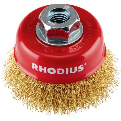 Thumbnail - Rhodius RHODIUS MTBW , Topfbürste 75 x 23 x M14 mm, gewellt, PROline, für Stahl 353243 1 St.