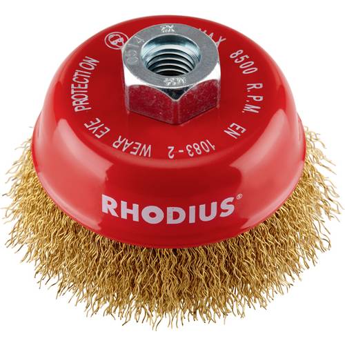 Rhodius RHODIUS MTBW , Topfbürste 80 x 25 x M14 mm, gewellt, PROline, für Stahl MTBW 353244 1 St.