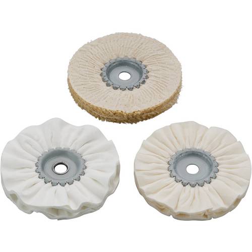 Thumbnail - Rhodius 353072 RHODIUS POLSET, Polierringset 100 x 20,00 mm, TOPline, für Edelstahl, Stahl, NE-Metalle 1 St.