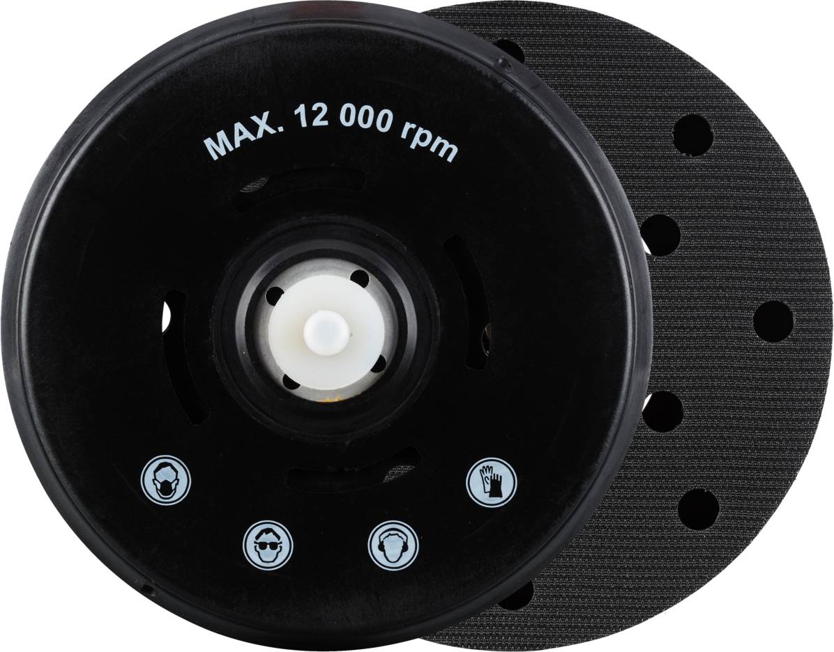 Rhodius 307060 RHODIUS RH15 V, Stützteller Klett 150 mm, Stützteller, TOPline