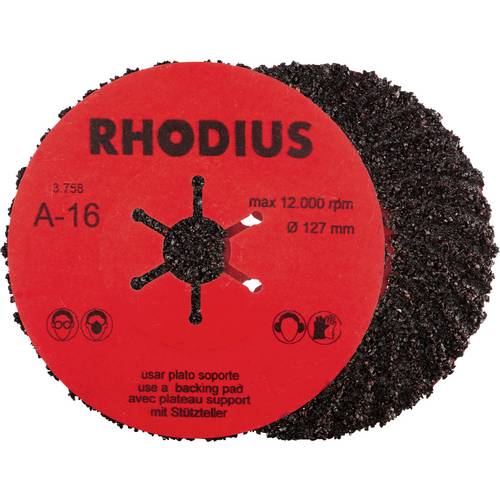 Rhodius 300461 Fiberscheibe Stahl 25 St.