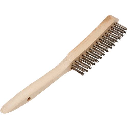 Rhodius RHODIUS SHBG, 12 Stück Handbürste 2 Reihen, gerade, TOPline, für Stahl SHBG 353055 12 St.