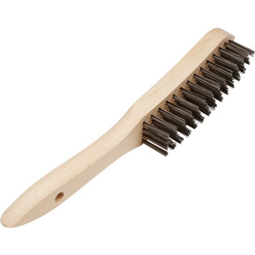 Rhodius RHODIUS SHBG, 12 Stück Handbürste 4 Reihen, gerade, TOPline, für Stahl SHBG 353057 12 St.