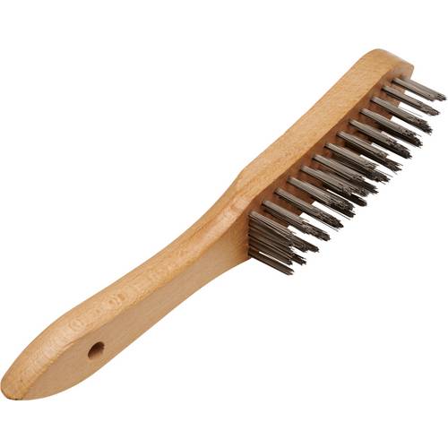 Rhodius RHODIUS SHBG, 12 Stück Handbürste 5 Reihen, gerade, TOPline, für Stahl SHBG 353058 12 St.