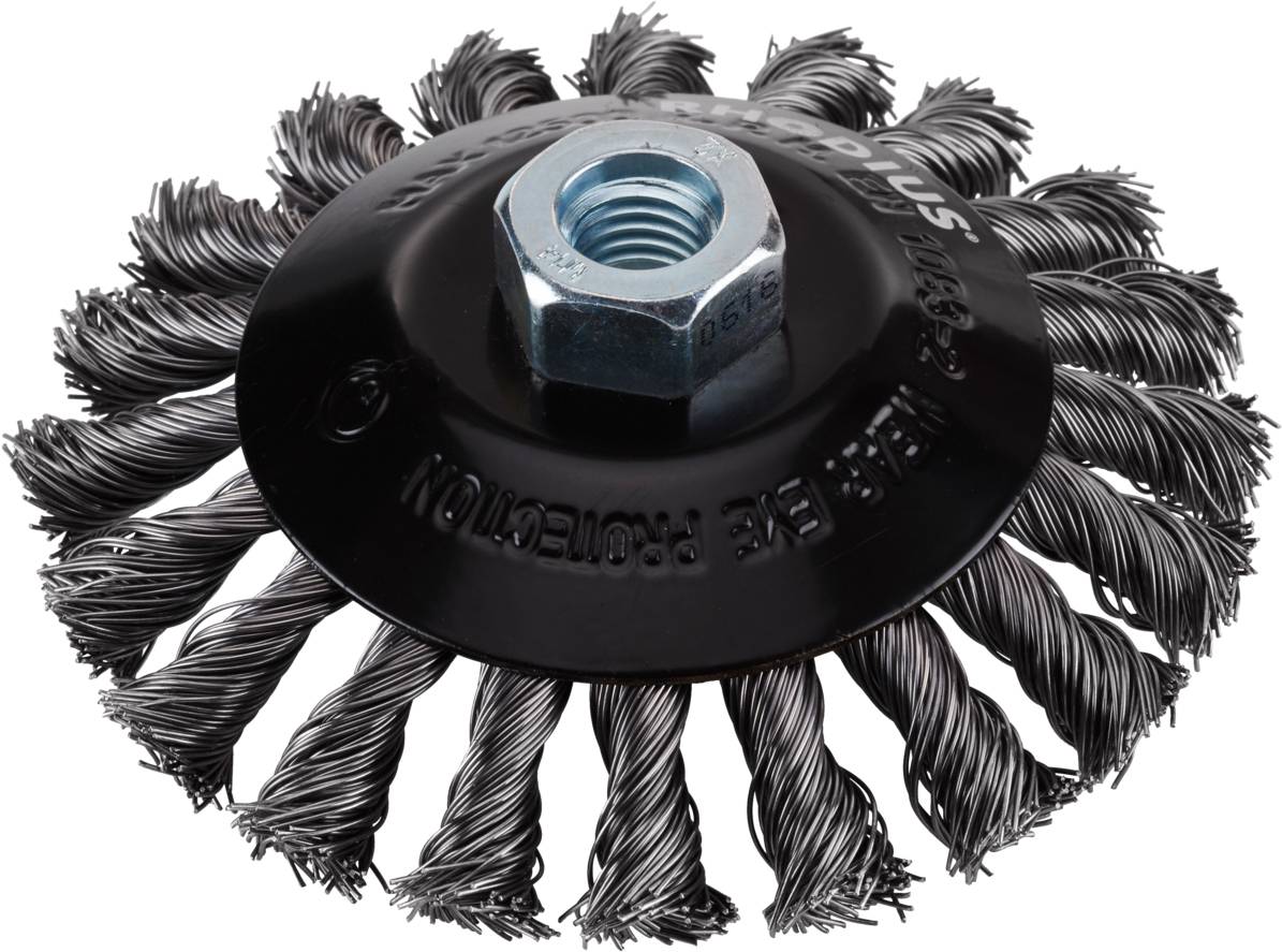 Rhodius RHODIUS SKBZ, Kegelbürste 115 x 15 x 20 x M14, gezopft, PROline, für Stahl SKBZ 353022 1 St.