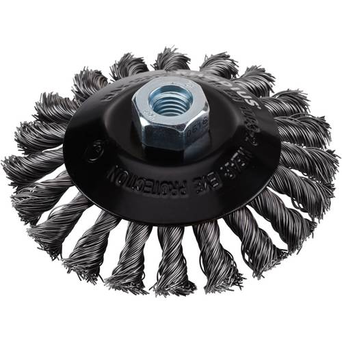 Rhodius RHODIUS SKBZ, Kegelbürste 115 x 15 x 20 x M14, gezopft, PROline, für Stahl SKBZ 353022 1 St.