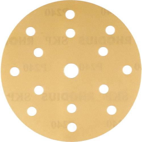 Rhodius 333215 RHODIUS SKP15 V, 100 Stück Klettscheibe 150 mm, Form CK 861, Korn 240, ALPHAline für universellen Einsatz...