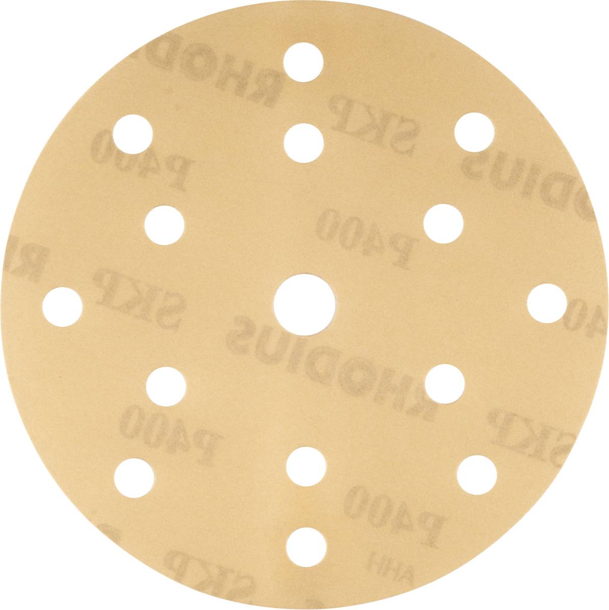 Rhodius 333217 RHODIUS SKP15 V, 100 Stück Klettscheibe 150 mm, Form CK 861, Korn 400, ALPHAline für universellen Einsatz...