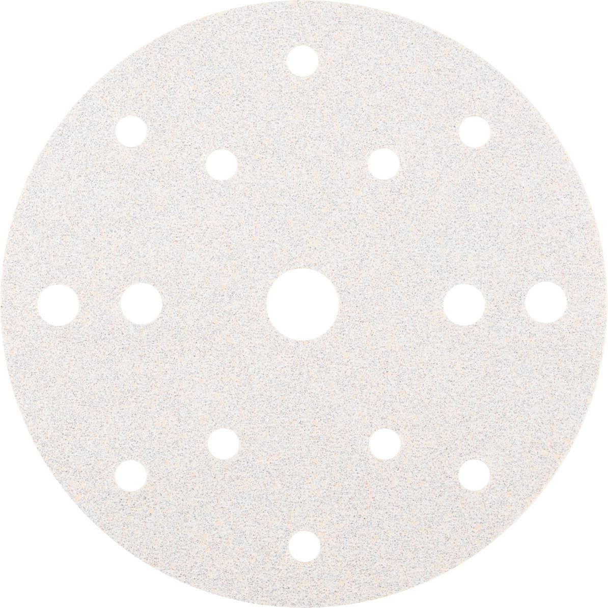 Rhodius 305977 RHODIUS SKP15 WHITE V, 50 Stück Klettscheibe 150 mm, Form CK 861, Korn 60, ALPHAline, für NE-Metalle, Hol...