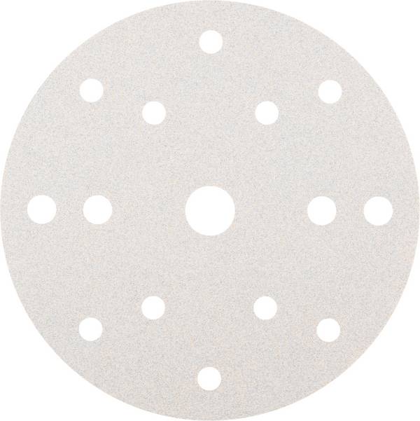 Rhodius 305979 RHODIUS SKP15 WHITE V, 50 Stück Klettscheibe 150 mm, Form CK 861, Korn 100, ALPHAline, für NE-Metalle, Holz 150 mm  50 St.