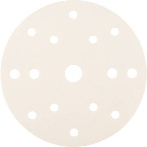 Thumbnail - Rhodius 305983 RHODIUS SKP15 WHITE V, 50 Stück Klettscheibe 150 mm, Form CK 861, Korn 320, ALPHAline, für NE-Metalle, Ho...