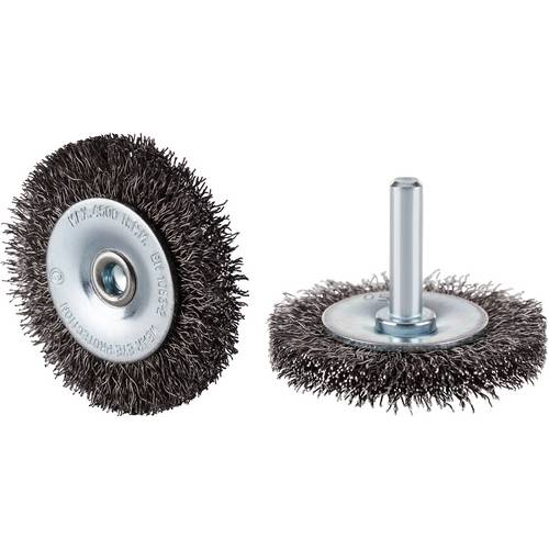 Rhodius RHODIUS SRBWBM, 20 Stück Rundbürste 50 x 7 x 10 x 6,0 mm, gewellt, TOPline, für Stahl SRBWBM 353027 20 St.