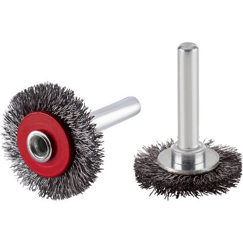 Rhodius RHODIUS SRBWGS, 10 Stück Rundbürste 30 x 6 x 6 x 6,0 mm, gewellt, TOPline, für Stahl SRBWGS 353048 10 St.