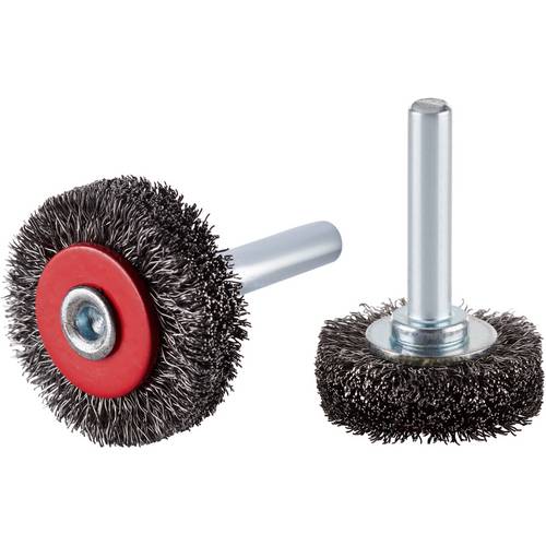 Rhodius RHODIUS SRBWGS, 10 Stück Rundbürste 30 x 12 x 6 x 6,0 mm, gewellt, TOPline, für Stahl SRBWGS 353159 10 St.