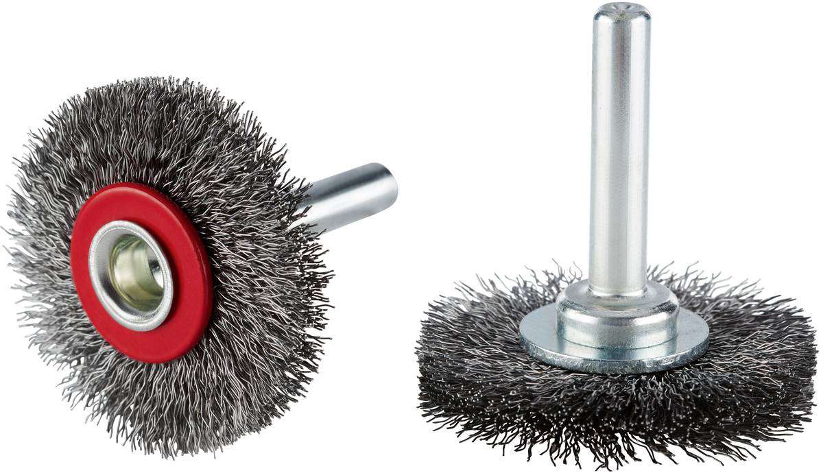 Rhodius RHODIUS SRBWGS, 10 Stück Rundbürste 40 x 7 x 10 x 6,0 mm, gewellt, TOPline, für Stahl SRBWGS 353050 10 St.