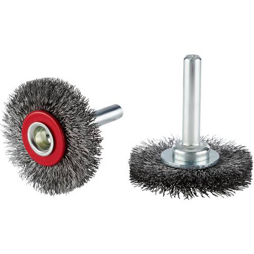 Rhodius RHODIUS SRBWGS, 10 Stück Rundbürste 40 x 7 x 10 x 6,0 mm, gewellt, TOPline, für Stahl SRBWGS 353050 10 St.